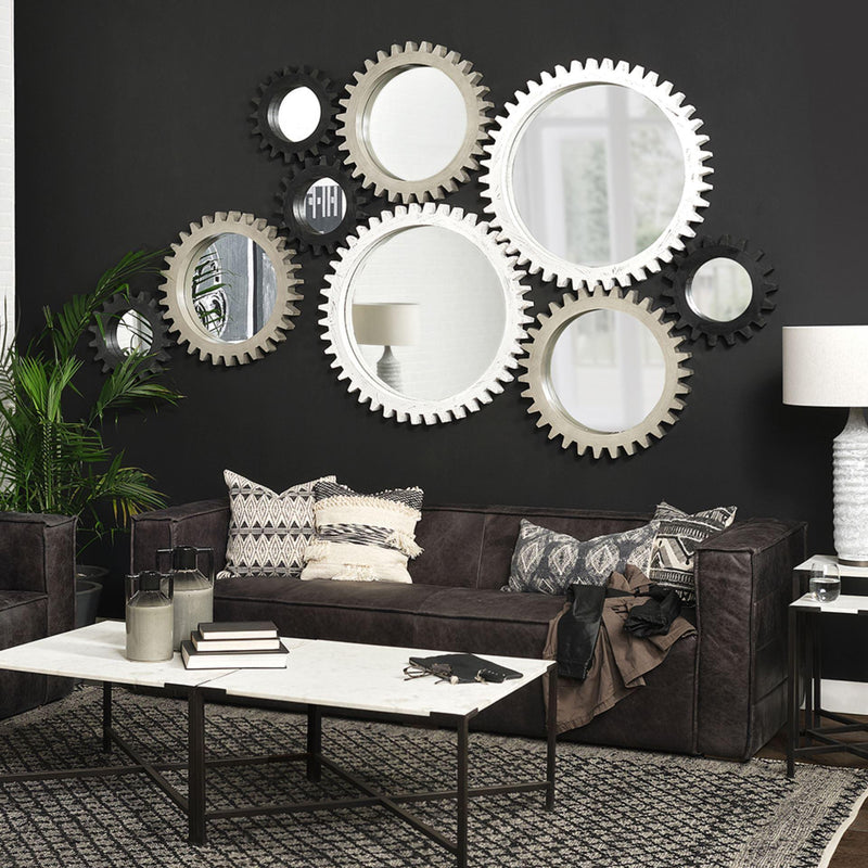 Mercana Sundance Cog Wall Mirror 37247 IMAGE 5